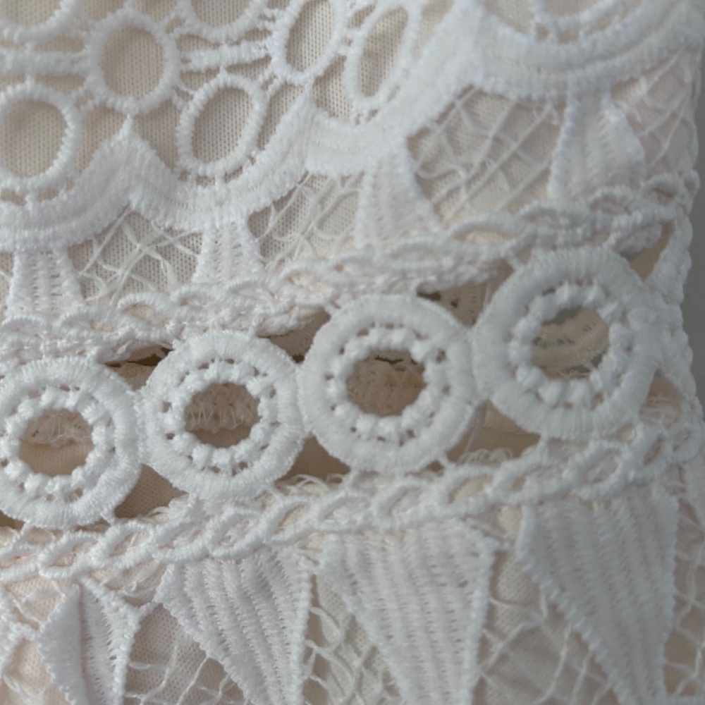 🌺Lulus Bodycon Formal Lace Dress with Fringe - Picture 5 of 16